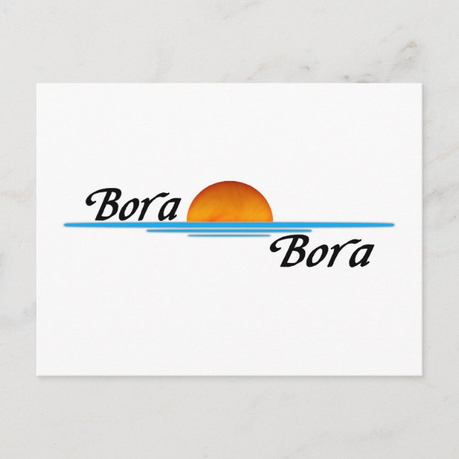 Postal Bora Bora (Anverso)