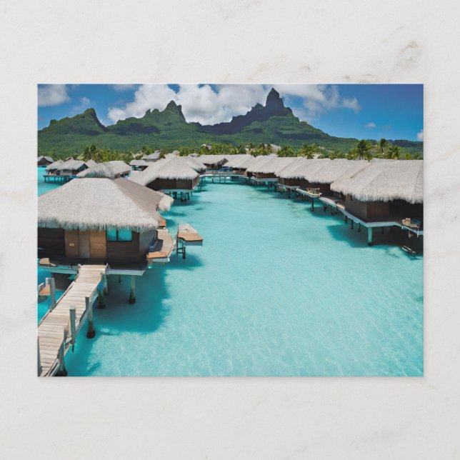 Postal Bora Bora (Bora Bora 4) (Anverso)