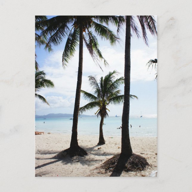 Postal Boracay Filipinas (Anverso)