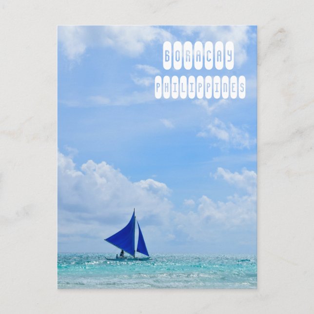 Postal Boracay Paraw (Anverso)