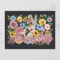 Bordado Floral Gráfico de BUGS BUNNY™