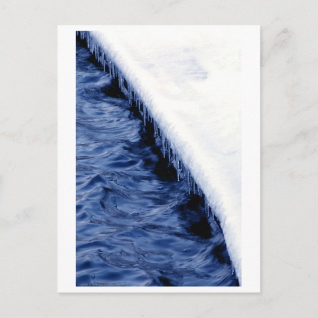 Postal Borde del río (Anverso)