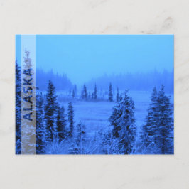 Postal Borde para tu foto de vacaciones en Alaska