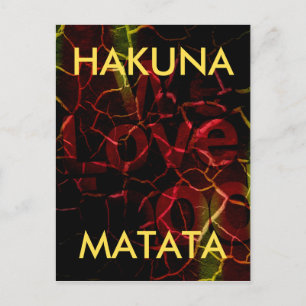 Postal Bordes fracturados, corazón fuerte: amor inquebran