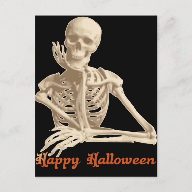 Postal Bored Skeleton (Anverso)