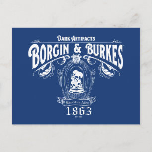 Postal BORGIN & BURKES™ Dark Artifacts Store Gráfico