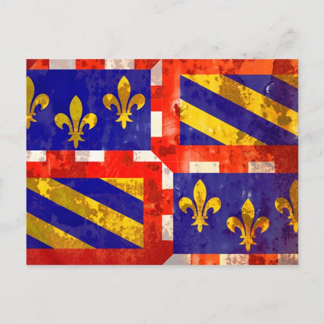 Postal Borgoña (Anverso)