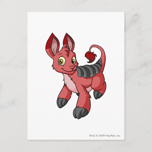 Postal Bori Red (Anverso)