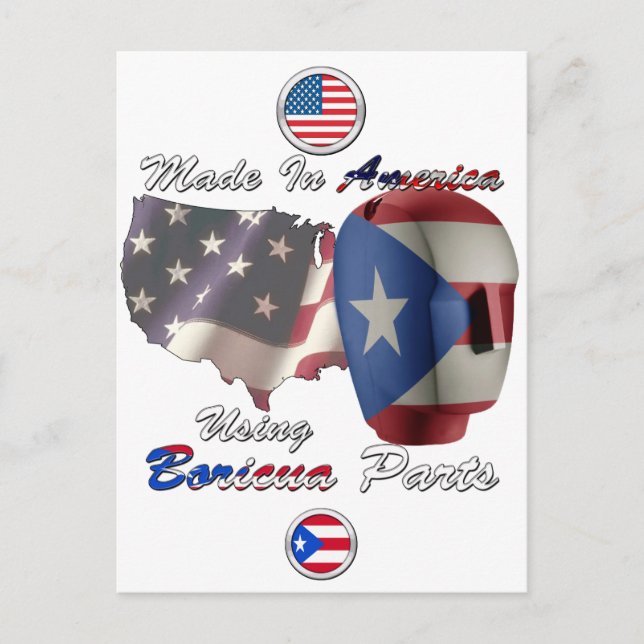 Postal Boricua_Made (Anverso)