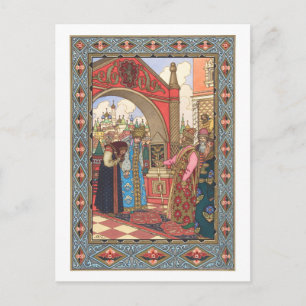 Postal Boris Zvorykin - Vassilissa, la Feria