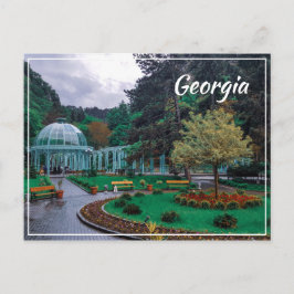 Postal Borjomi Georgia Hot Springs Caucuses Montañas