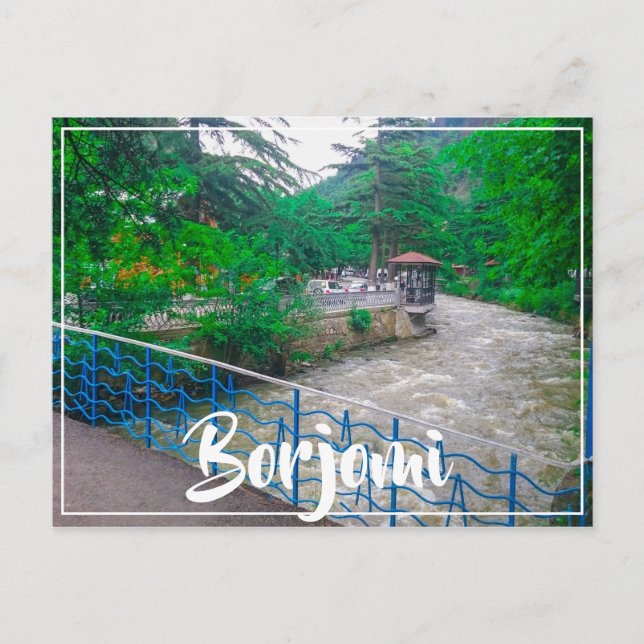 Postal Borjomi Hot Springs Resort Georgia Caucuses (Anverso)