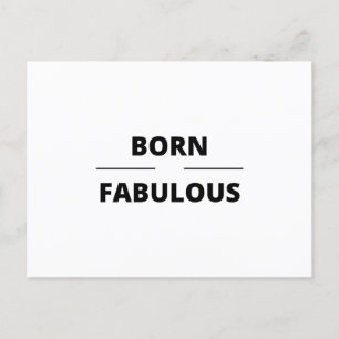 POSTAL BORN FABULOUS