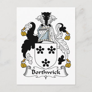 Postal Borthwick Family Crest