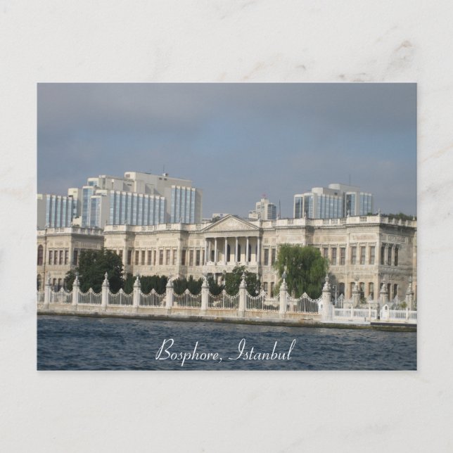 Postal Bosfore, Estambul (Anverso)