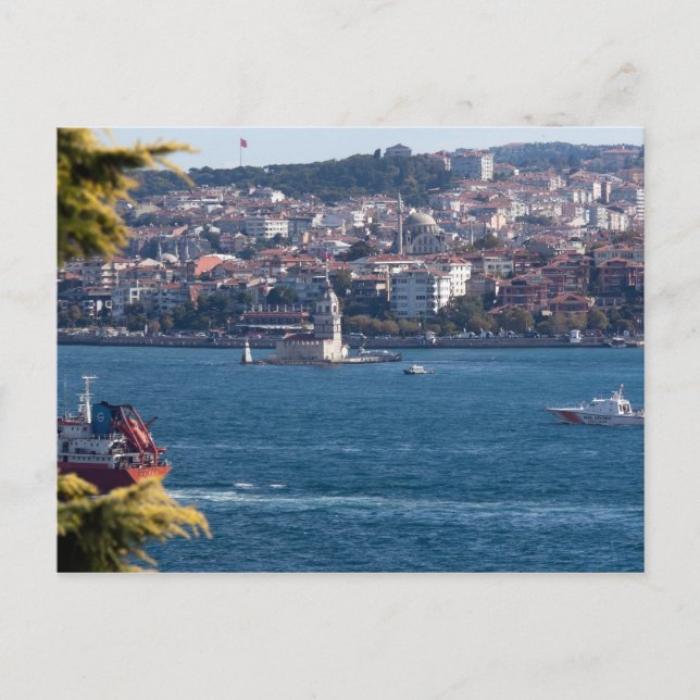 Postal Bósforo de Estambul (Anverso)