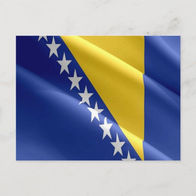Postal Bosnia y Herzegovina - Bandera - (Anverso)