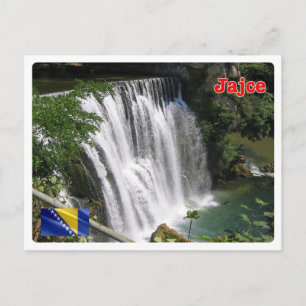 Postal Bosnia y Herzegovina - Cascada Jajce - Pliva -