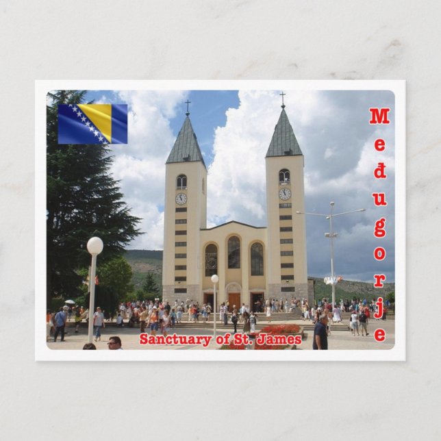 Postal Bosnia y Herzegovina - Međugorje - (Anverso)
