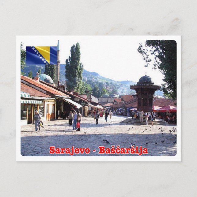 Postal Bosnia y Herzegovina - Sarajevo - Bašcaršija - (Anverso)