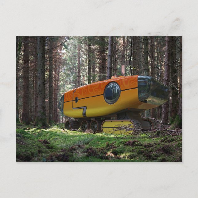 Postal Bosque 3D de RocketLodge - Postcard (Anverso)