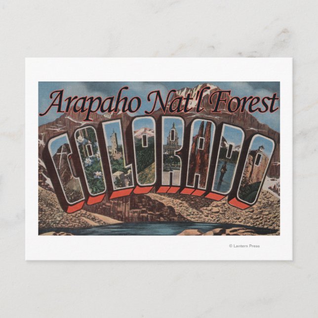 Postal Bosque Arapaho Nat'l, Colorado (Anverso)