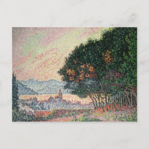 Postal Bosque cerca de St. Tropez, 1902