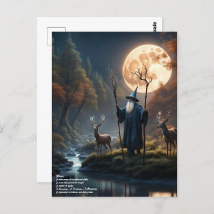 Postal Bosque de asistente