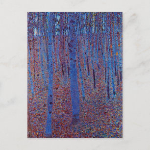 Postal Bosque de hayas por Gustav Klimt