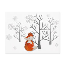 Bosque de invierno Foxy