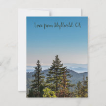 Bosque de la naturaleza azul y verde