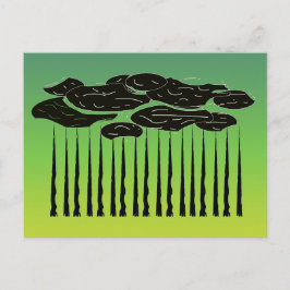 Postal Bosque de madera