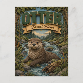 Postal Bosque de Nutria Río POPCUT