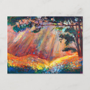 Postal Bosque de otoño 4