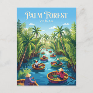 Postal Bosque de palmeras Nipa Cẩm Thanh Vietnam