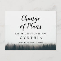 Bosque de Pinos Minimalista Rústico Pospuesto