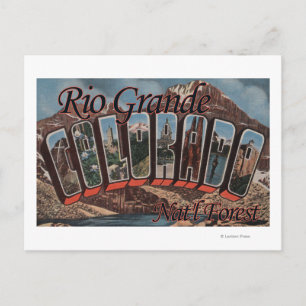 Postal Bosque de Río Grande Nat'l, Colorado