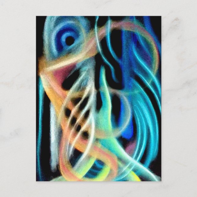 Postal Bosque de sueños (Anverso)