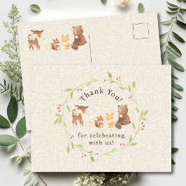 Postal Bosque encantado Gracias