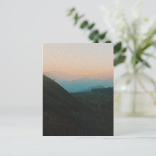 Postal Bosque nacional de Los Ángeles (Anverso de pie)