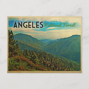Postal Bosque nacional de Los Ángeles