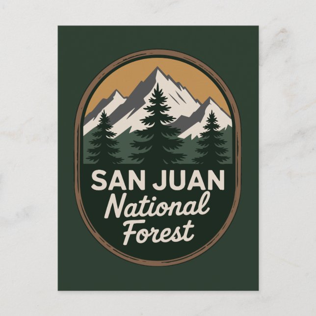 Postal Bosque nacional de San Juan (Anverso)