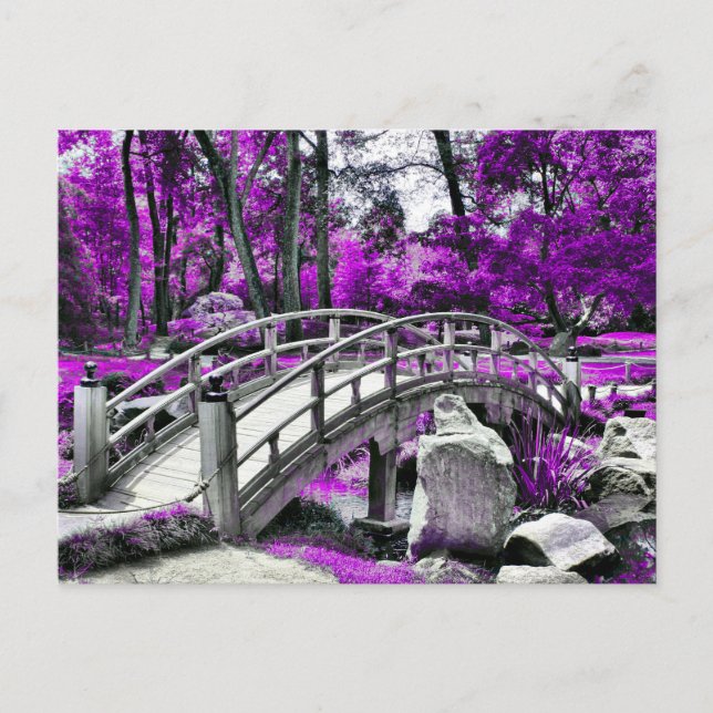 Postal Bosque Purple Dreamscape (Anverso)