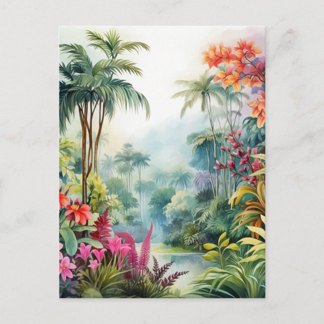 Postal Bosque Tropical (Anverso)