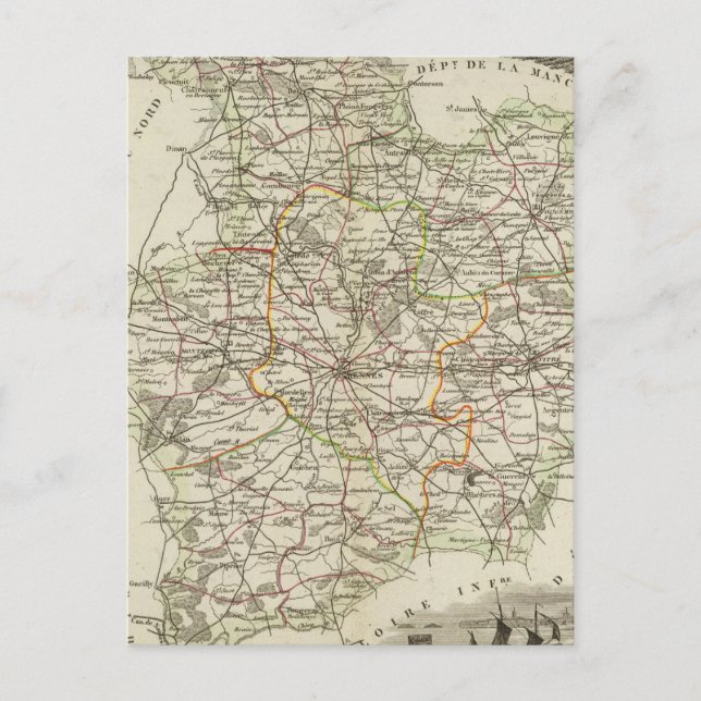 Postal Bosques (Anverso)