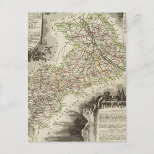 Postal Bosques, ciudades y pueblos