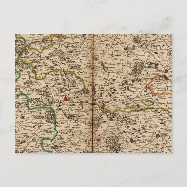 Postal Bosques de Alemania (Anverso)