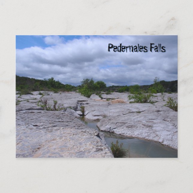Postal Bosques de las Cataratas de Pedernales (Anverso)