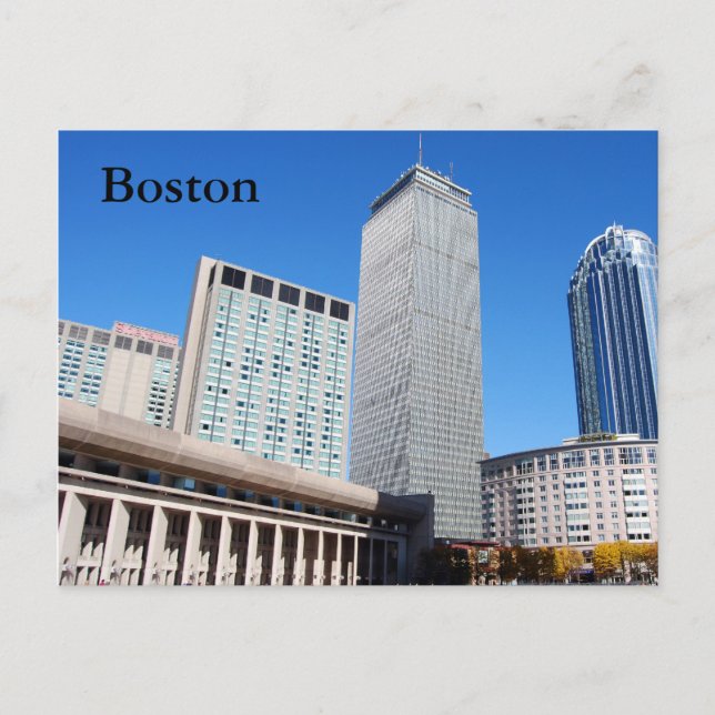 Postal Boston (Anverso)