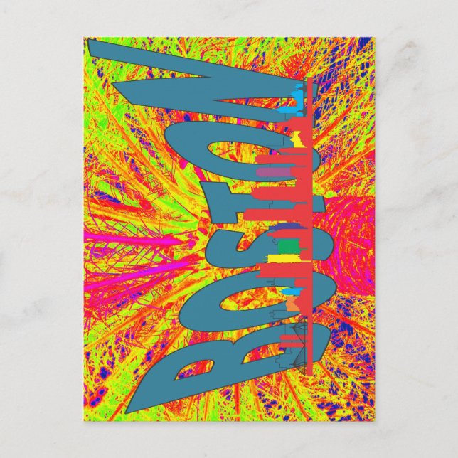 Postal Boston (Anverso)